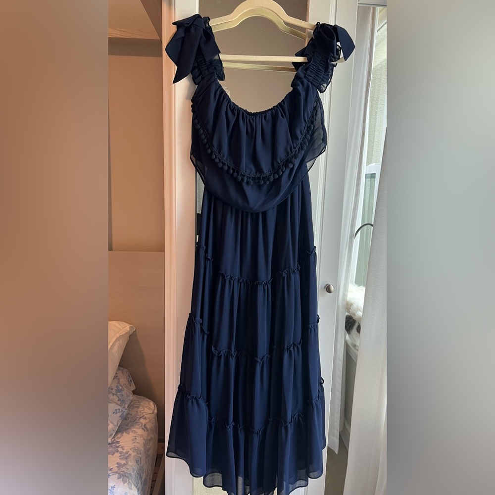 Misa Los Angeles Dress - Navy
